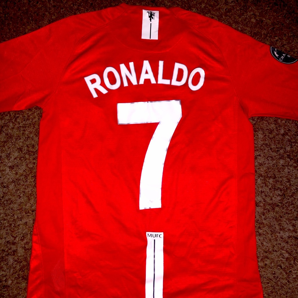 Nike Manchester United Cristiano Ronaldo Jersey FIFA World Championship 2008